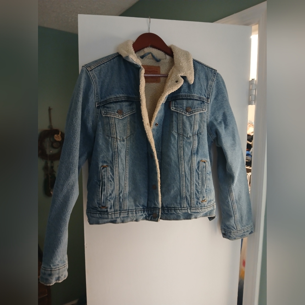 Levi Strauss Sherpa Denim Jacket